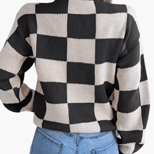 Modern Knit Jumper – Women's Cozy Oversized Sweater
