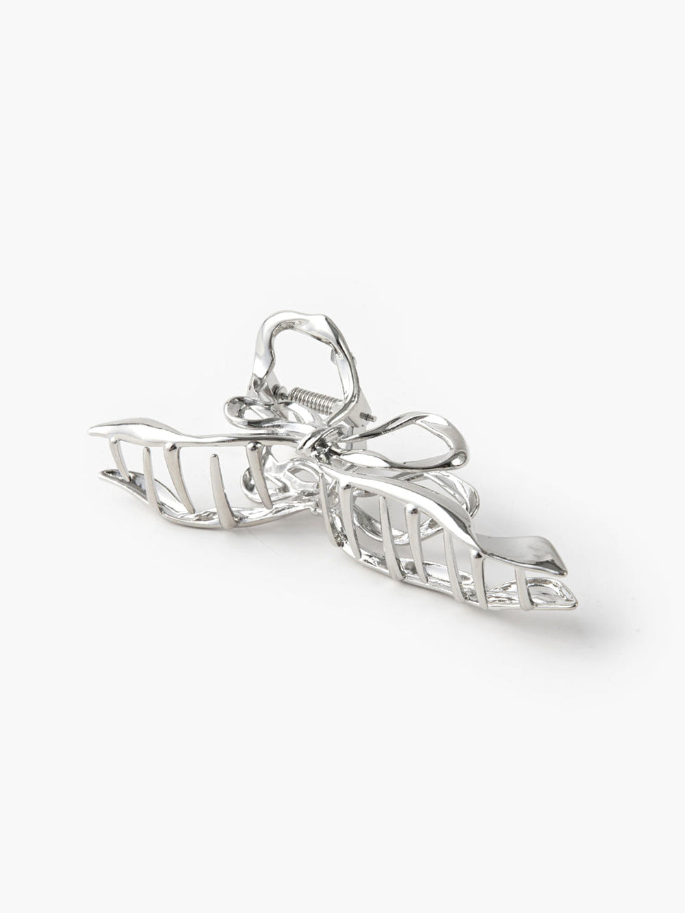 Orlith - Metallic Bow Hair Claw - IsabellaMae