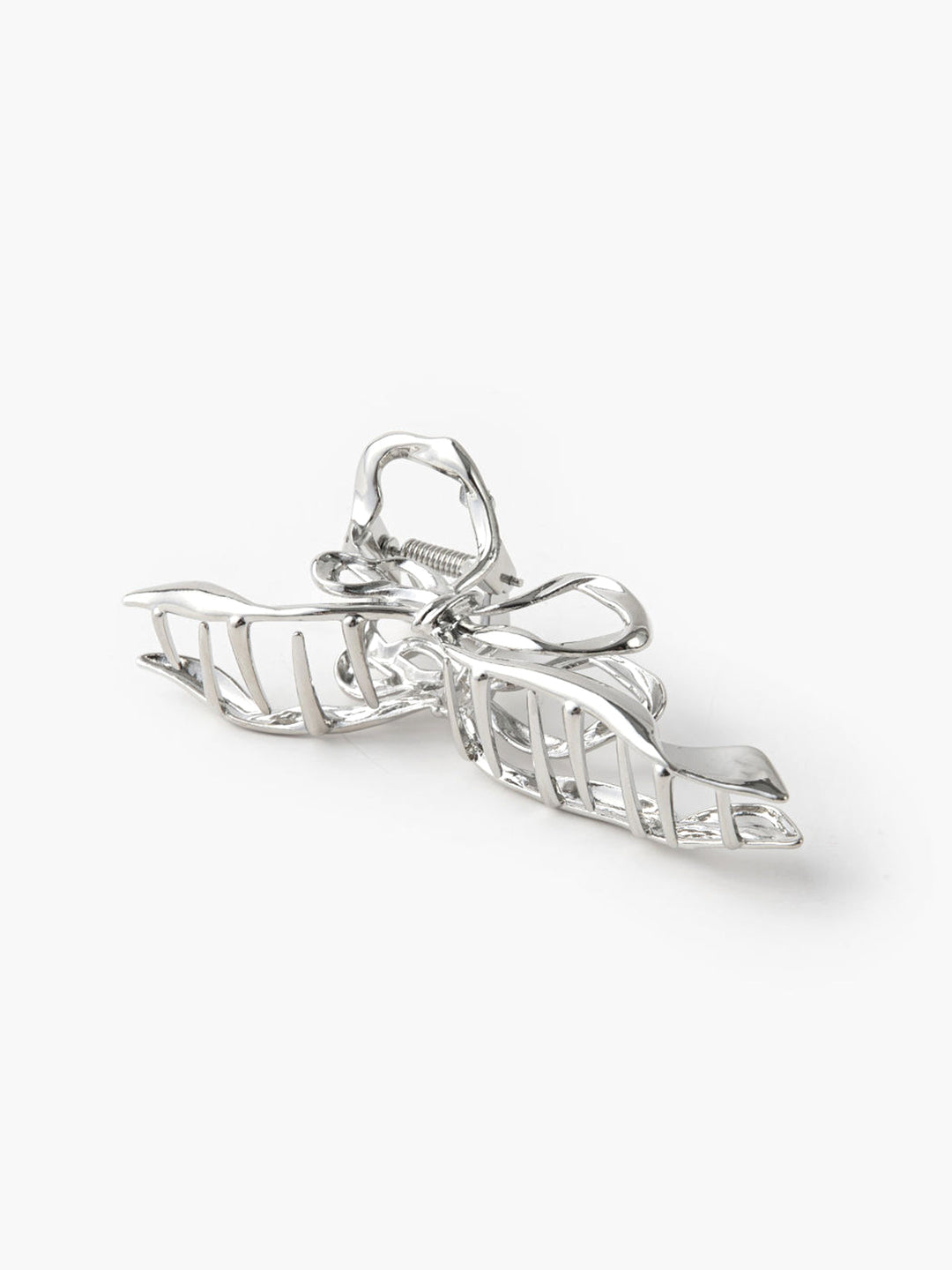 Orlith - Metallic Bow Hair Claw - IsabellaMae