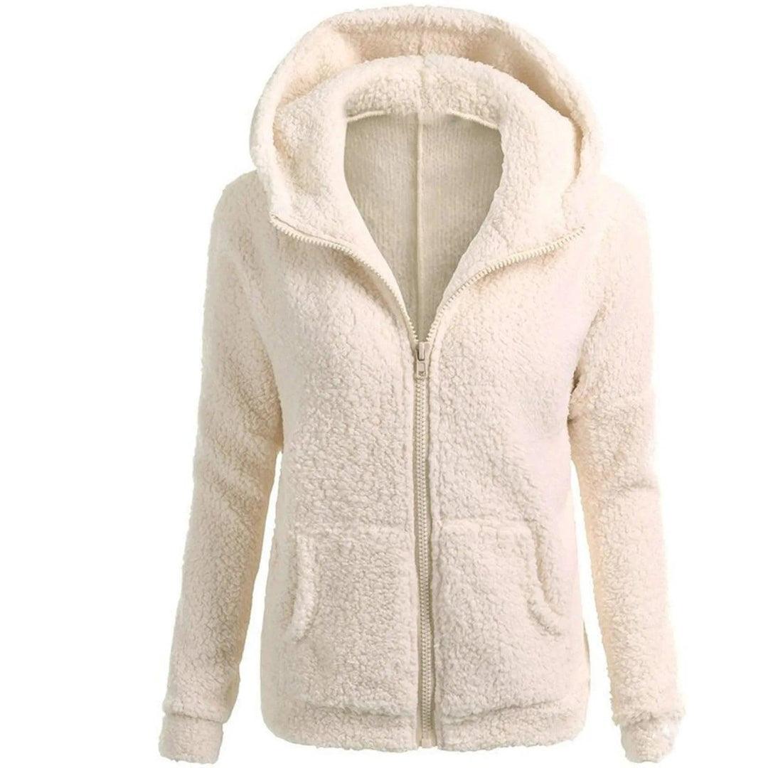Sherpa Zip Hoodie for Women - Soft, Warm & Stylish Jacket
