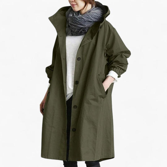 Waterproof Trench Coat – Women's Stylish Rain Protection