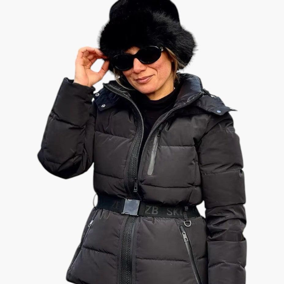 Waterproof Ski Jacket – Women's Insulated Hooded Coat
