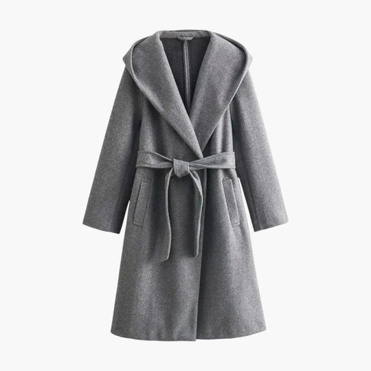 Classic Hooded Trench Coat – Women's Belted Rainwear