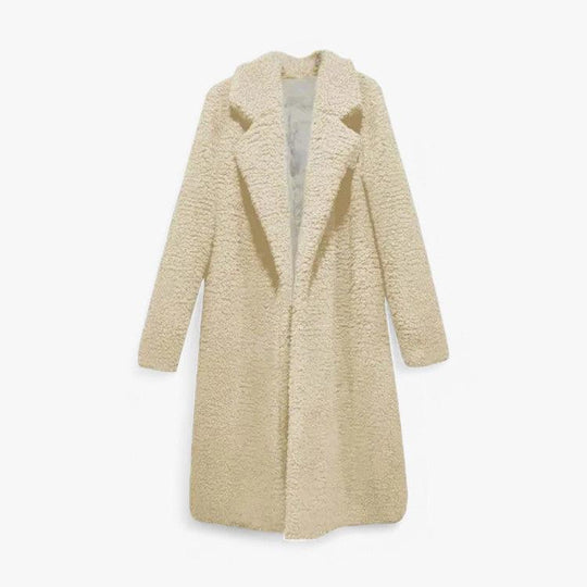 Teddy Coat – Women's Oversized Faux Fur Winter Jacket
