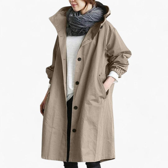 Waterproof Trench Coat – Women's Stylish Rain Protection