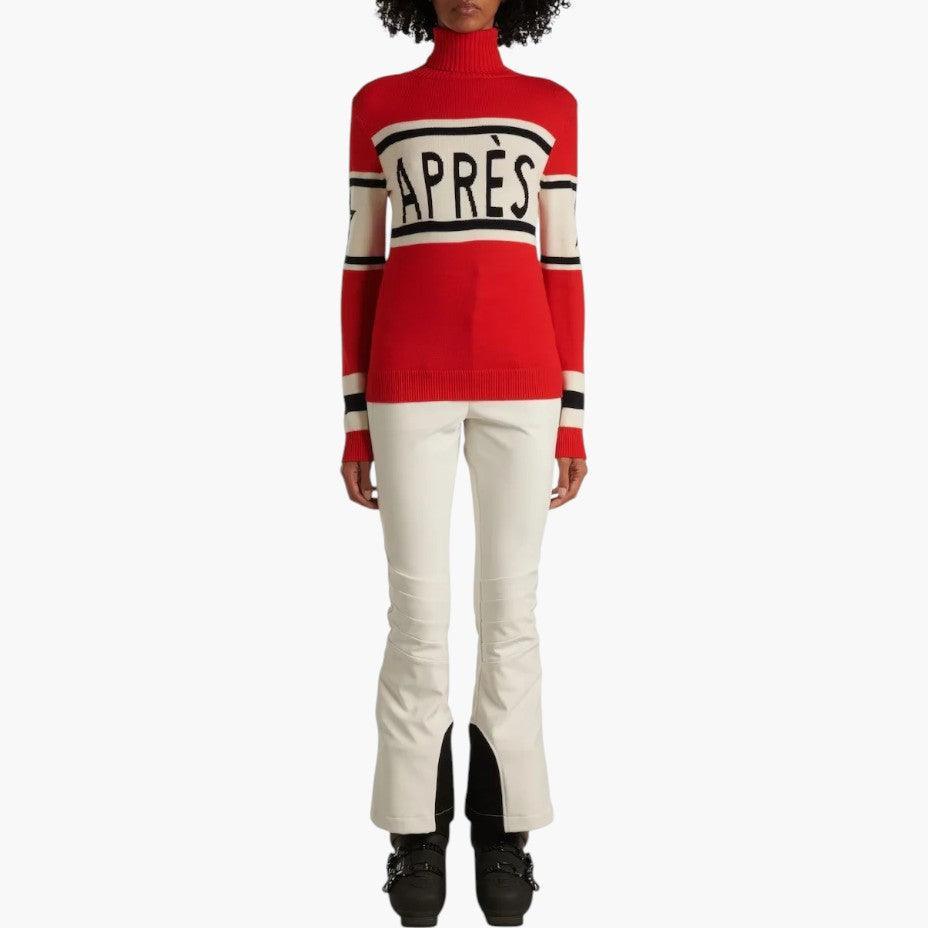 Cozy Turtleneck Knit Sweater for Women - Après Ski Style