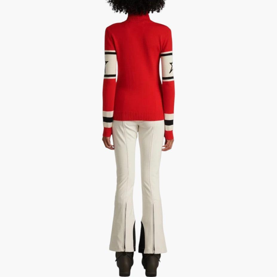 Cozy Turtleneck Knit Sweater for Women - Après Ski Style