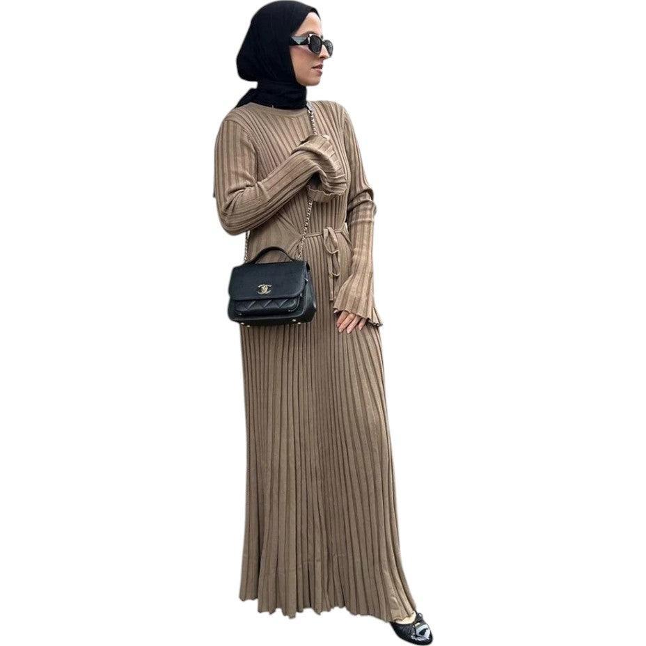 Long Sleeve Maxi Dress - Elegant Occasionwear for Women