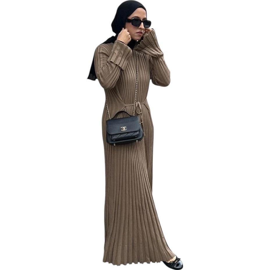 Long Sleeve Maxi Dress - Elegant Occasionwear for Women