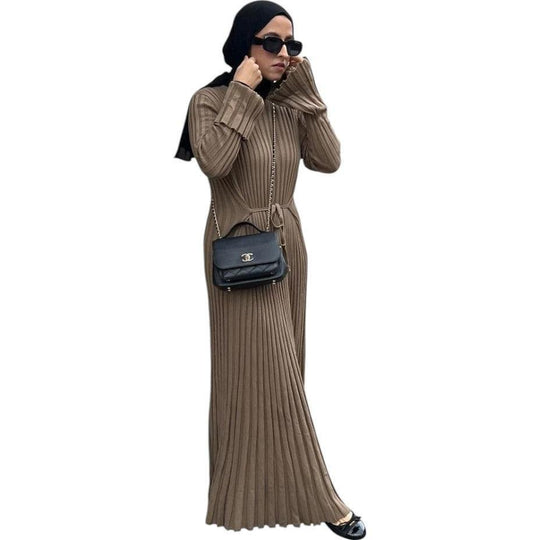 Long Sleeve Maxi Dress - Elegant Occasionwear for Women