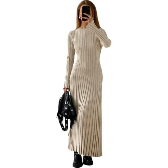 Long Sleeve Maxi Dress - Elegant Occasionwear for Women