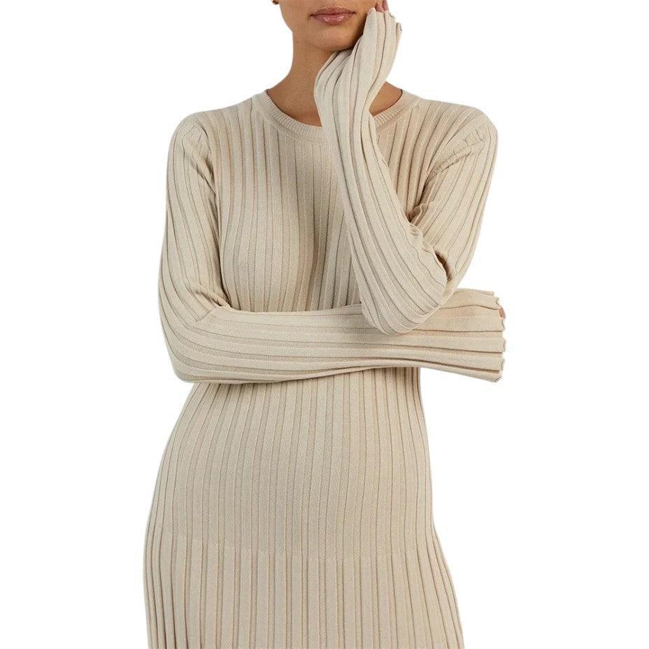 Long Sleeve Maxi Dress - Elegant Occasionwear for Women