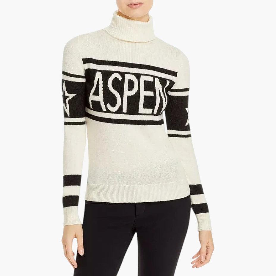 Cozy Turtleneck Knit Sweater for Women - Après Ski Style