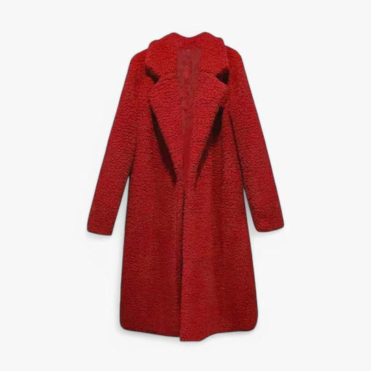 Teddy Coat – Women's Oversized Faux Fur Winter Jacket